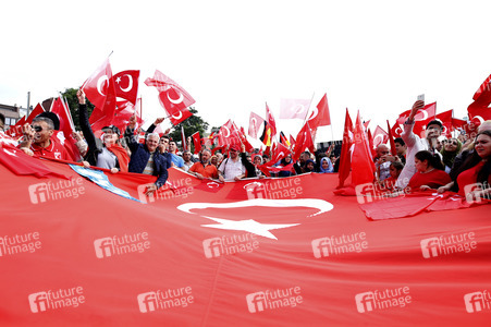 Erdogan-Demo in Köln