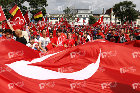 Erdogan-Demo in Köln