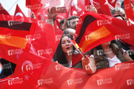 Erdogan-Demo in Köln