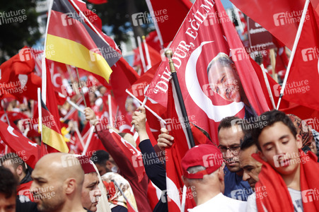 Erdogan-Demo in Köln