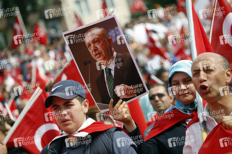 Erdogan-Demo in Köln