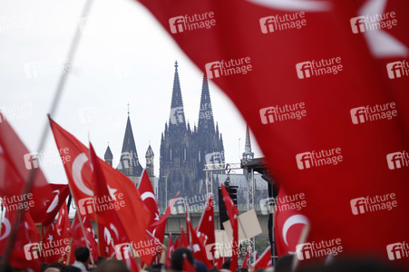 Erdogan-Demo in Köln
