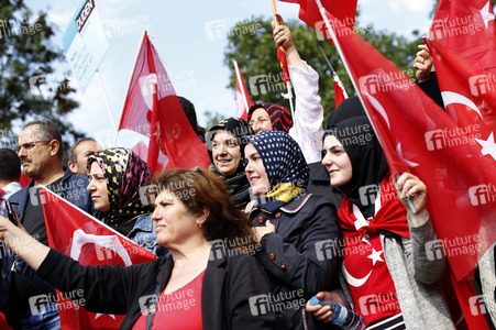 Erdogan-Demo in Köln