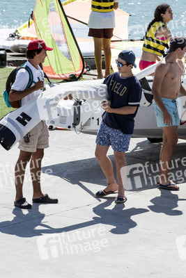 Prinzessin Elenas Kinder beim Segelkurs in Palma de Mallorca