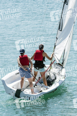 Prinzessin Elenas Kinder beim Segelkurs in Palma de Mallorca