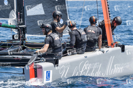 Pierre Casiraghi beim Segeln in Palma de Mallorca