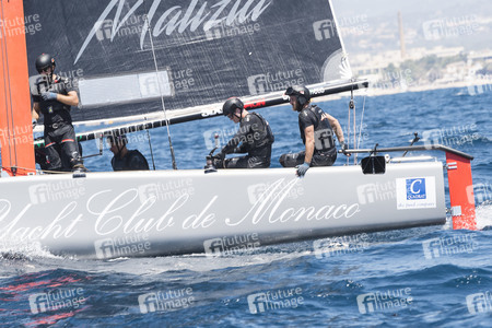 Pierre Casiraghi beim Segeln in Palma de Mallorca