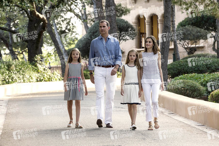 Fototermin mit den spanischen Royals in Palma de Mallorca