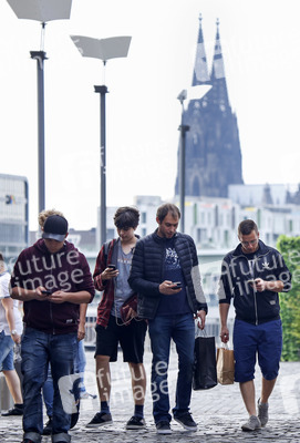 Pokémon Go Spieler in Köln