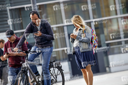 Pokémon Go Spieler in Köln
