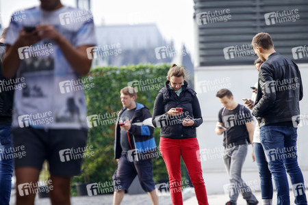 Pokémon Go Spieler in Köln
