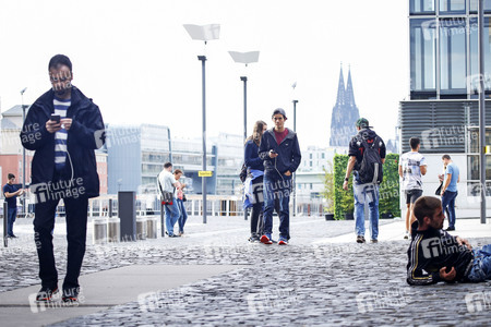Pokémon Go Spieler in Köln