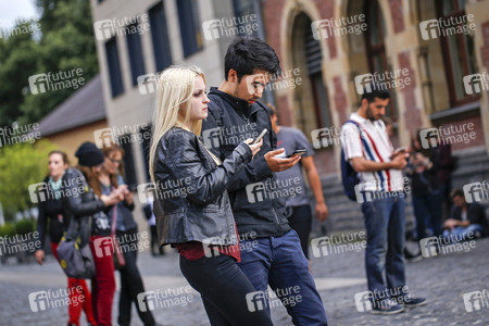 Pokémon Go Spieler in Köln