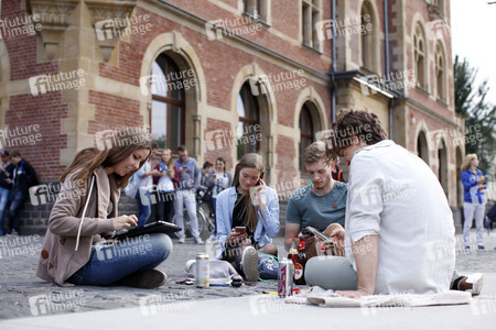Pokémon Go Spieler in Köln