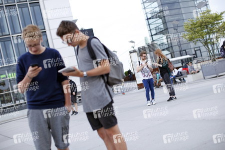 Pokémon Go Spieler in Köln