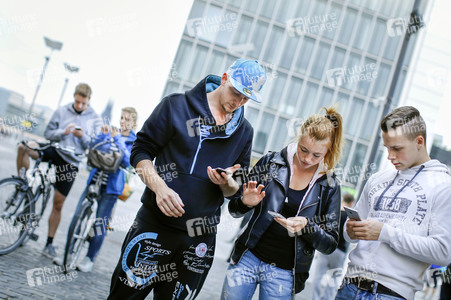 Pokémon Go Spieler in Köln