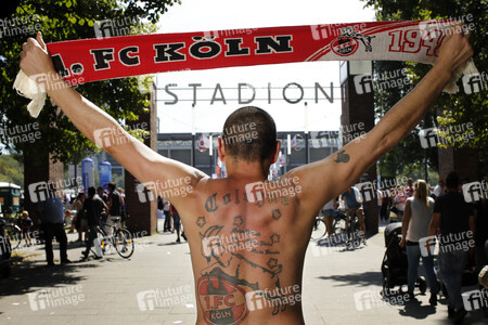 1. FC Köln Fußballsaison-Eröffnung in Köln