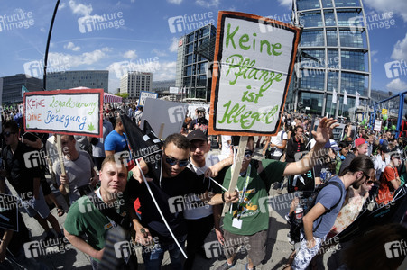 20. Hanfparade in Berlin