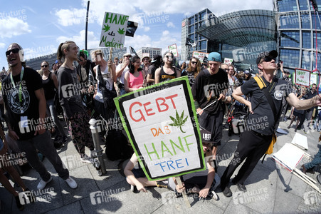 20. Hanfparade in Berlin