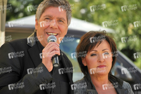 Auftritt von Christian Lais und Ute Freudenberg in Dresden
