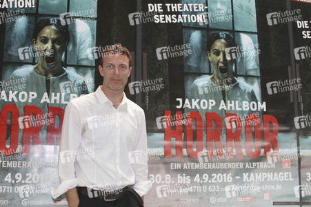 Fotoprobe zum Bühnenstück 'Horror' in Hamburg