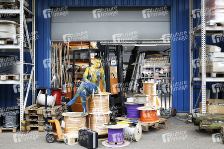 DOOR ART: Rolltor / Roller Shutter Bodypainting
