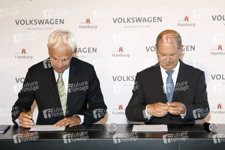 Unterzeichnung eines Memorandum of Understanding in Hamburg