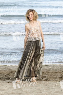 Photocall mit Sonia Bergamasco auf der Biennale 2016 in Venedig
