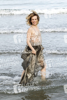 Photocall mit Sonia Bergamasco auf der Biennale 2016 in Venedig