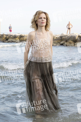 Photocall mit Sonia Bergamasco auf der Biennale 2016 in Venedig