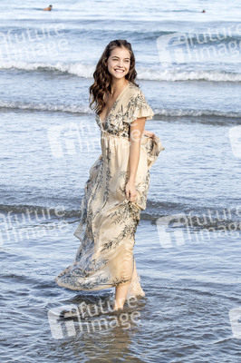 Photocall mit Barbara Palvin auf der Biennale 2016 in Venedig