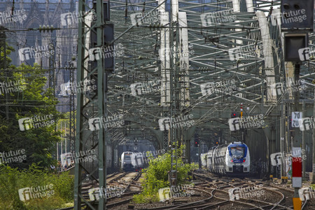Symbolfoto Streckennetz Deutsche Bahn