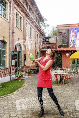 Feier zur TV-Show 'Himmlisches Hotel' in Dresden