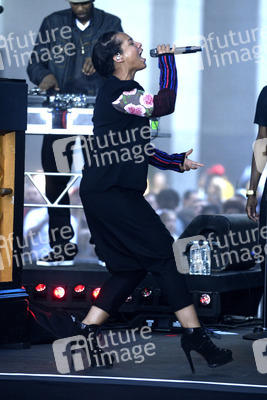 Konzert von Alicia Keys in New York