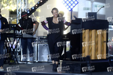 Konzert von Alicia Keys in New York