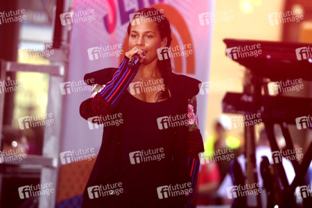 Konzert von Alicia Keys in New York