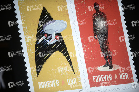 Präsentation der 'Star Trek Forever' Briefmarke in New York