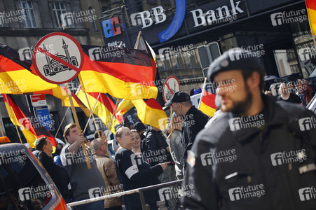 Pro NRW Kundgebung in Köln
