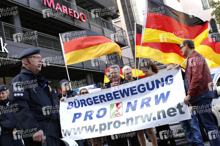Pro NRW Kundgebung in Köln