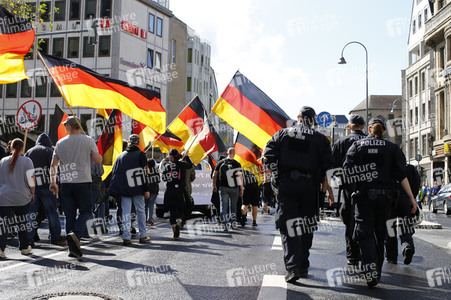 Pro NRW Kundgebung in Köln