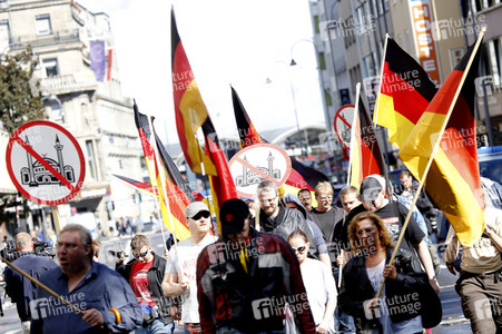 Pro NRW Kundgebung in Köln