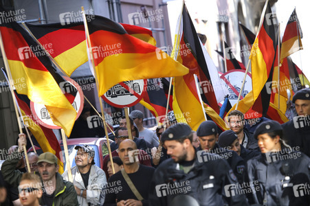 Pro NRW Kundgebung in Köln