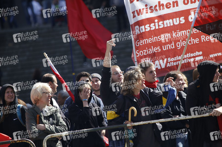Gegendemo zur Pro NRW Kundgebung in Köln