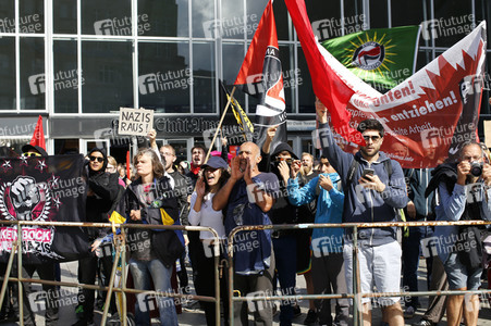 Gegendemo zur Pro NRW Kundgebung in Köln