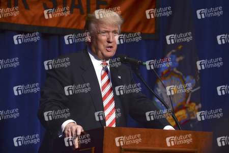 Wahlkampfrede von Donald Trump in New York