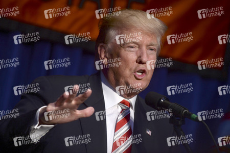 Wahlkampfrede von Donald Trump in New York