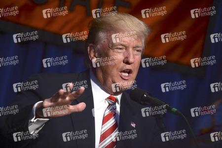 Wahlkampfrede von Donald Trump in New York