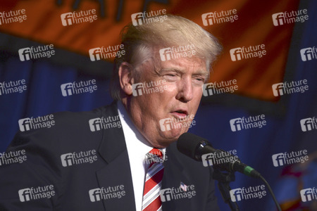 Wahlkampfrede von Donald Trump in New York