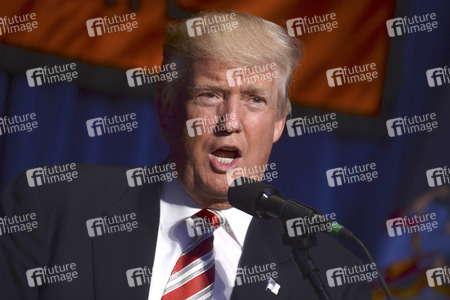Wahlkampfrede von Donald Trump in New York