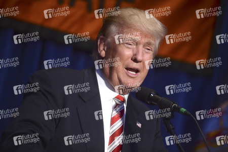 Wahlkampfrede von Donald Trump in New York